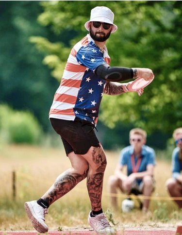 American Flag Polo Golf Polo Greater Half